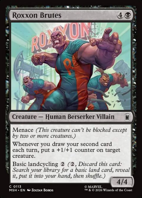 Roxxon Brutes - MSH #113 - Foil