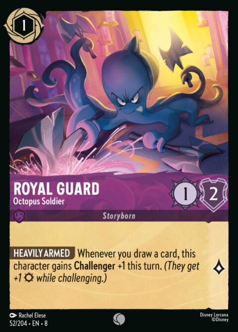 Royal Guard - Octopus Soldier - 8 #52 - Normal
