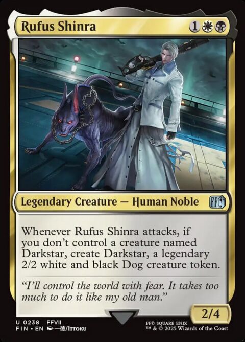 Rufus Shinra - FIN #238 - Foil