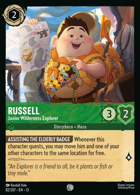 Russell - Junior Wilderness Explorer - 13 #82 - Foil
