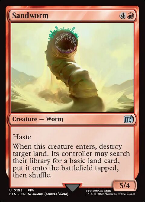 Sandworm - FIN #155 - Foil