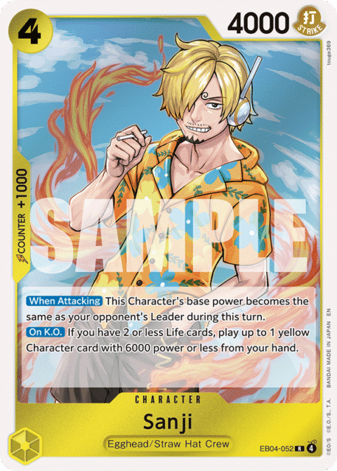 Sanji (EB04-052) - OP15-EB04 #52 - Normal