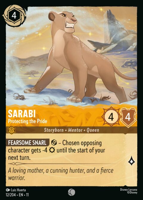 Sarabi - Protecting the Pride - 11 #12 - Foil