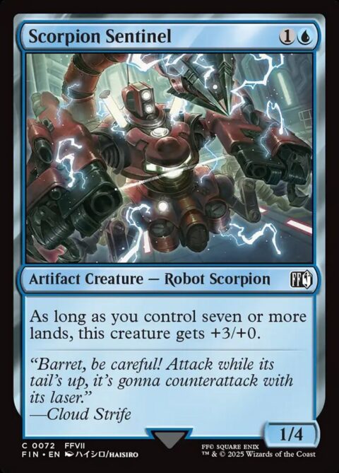 Scorpion Sentinel - FIN #72 - Foil