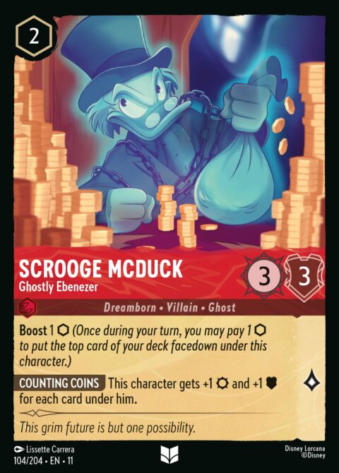 Scrooge McDuck - Ghostly Ebenezer - 11 #104 - Foil