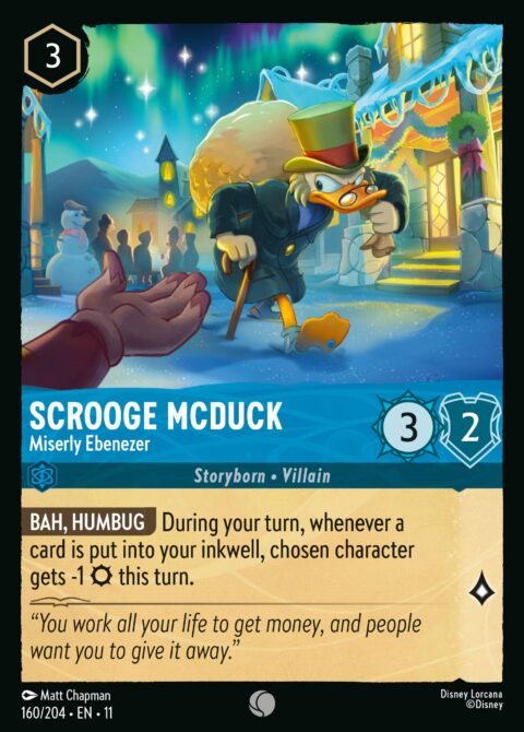Scrooge McDuck - Miserly Ebenezer - 11 #160 - Foil
