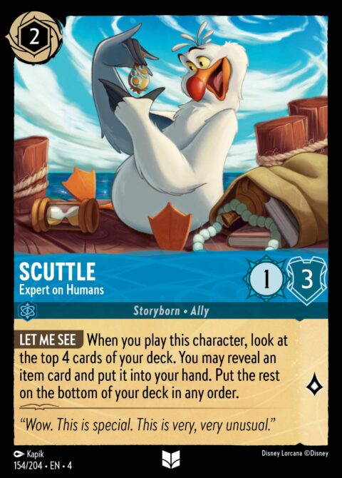 Scuttle - Expert on Humans - 4 #154 - Normal