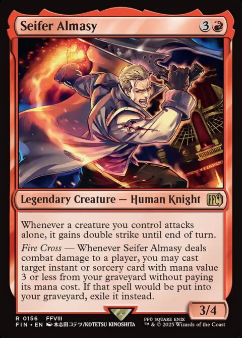 Seifer Almasy - FIN #156 - Foil