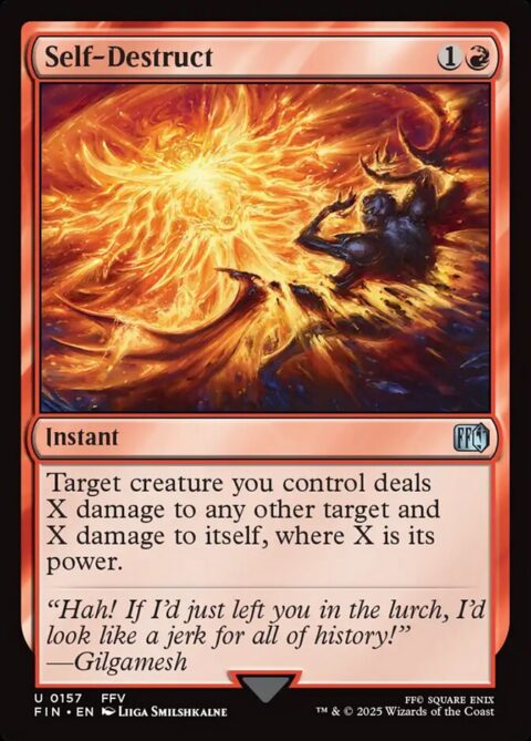 Self-Destruct - FIN #157 - Foil