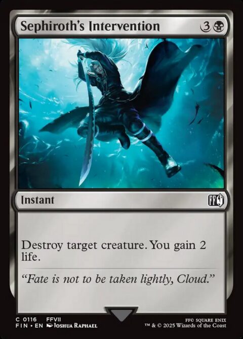 Sephiroth's Intervention - FIN #116 - Nonfoil