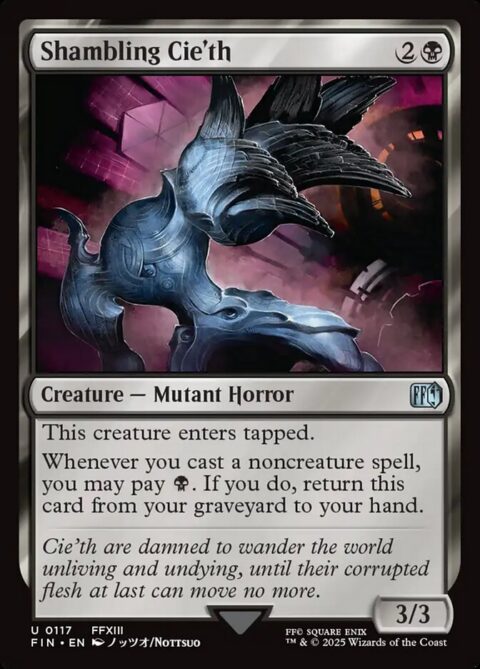 Shambling Cie'th - FIN #117 - Foil