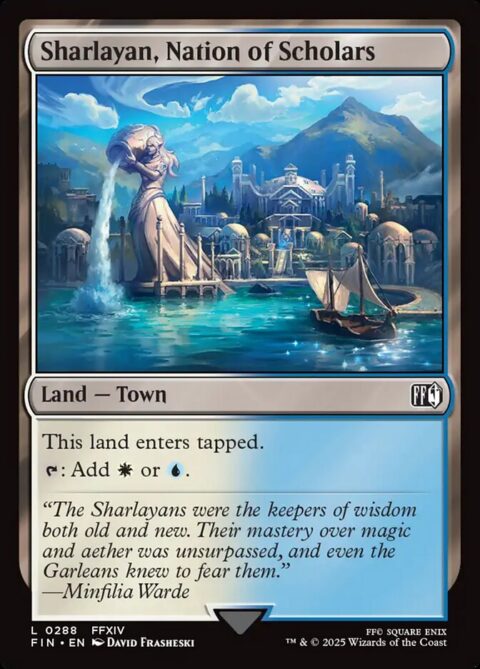 Sharlayan, Nation of Scholars - FIN #288 - Nonfoil