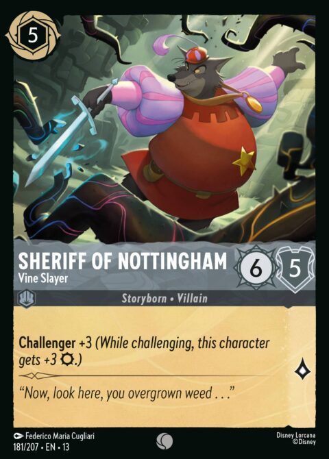 Sheriff of Nottingham - Vine Slayer - 13 #181 - Foil