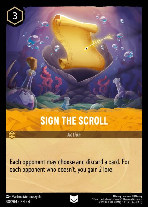 Sign the Scroll - 4 #30 - Normal
