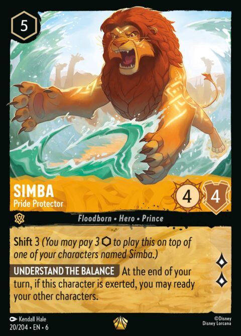 Simba - Pride Protector - 6 #20 - Normal