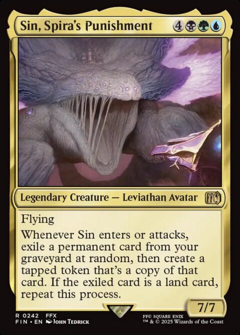 Sin, Spira's Punishment - FIN #242 - Foil
