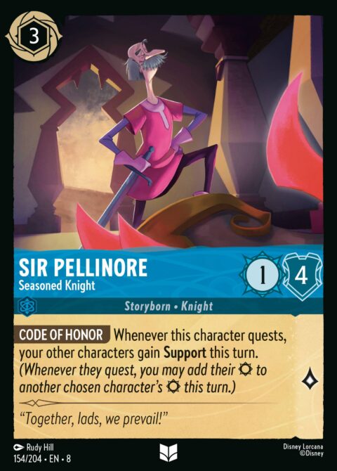 Sir Pellinore - Seasoned Knight - 8 #154 - Normal