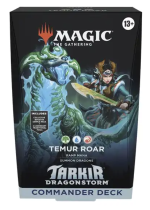 Tarkir Dragonstorm - Commander deck Temur Roar - Magic the Gathering