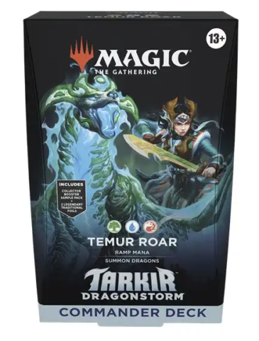 Tarkir Dragonstorm - Commander deck Temur Roar - Magic the Gathering