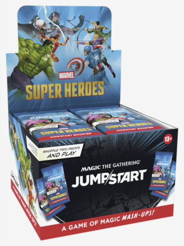 Magic The Gathering - Marvel Super Heroes - Jumpstart Booster Display