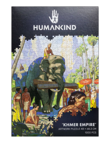 Humankind Puslespil Khmer Empire (1000 brikker)