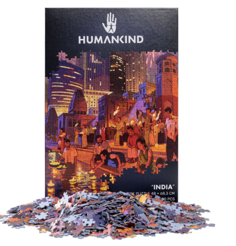 Humankind - Puslespil India (1000 brikker)