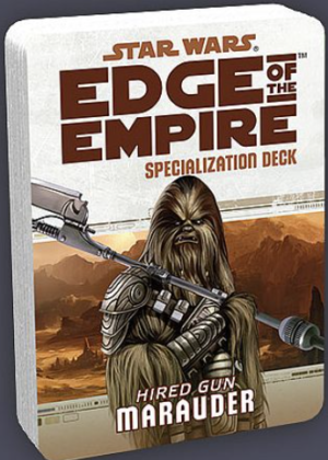 Star Wars - Edge of the Empire: Marauder Specialization Deck - FFG