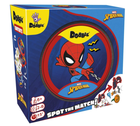 Dobble Brætspil Dansk udgave Spiderman edition