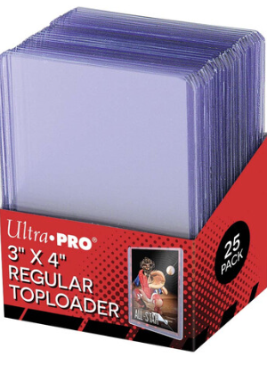 Toploader 35PT - 25 stk 63,5 x 88,9 mm