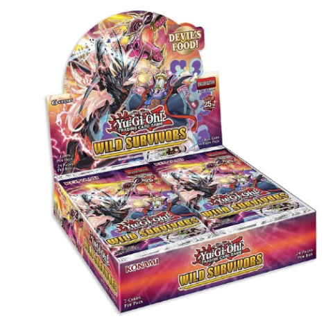 Yu-Gi-Oh! Wild Survivors - Special Booster Display (24 Packs) - EN