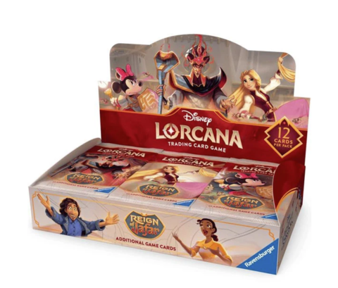 Disney Lorcana TCG: Set 08 - Reign of Jafar - Booster Display (Box med 24 Pakker)