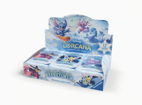Disney Lorcana TCG: Set 11 - Winterspell - Booster Display (Box med 24 Pakker)
