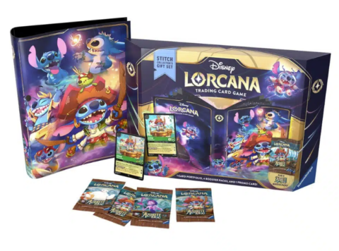 Disney Lorcana Azurite Sea Gift Set Stitch