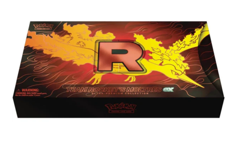 Pokémon TCG: Team Rocket's Moltres ex Ultra-Premium Collection