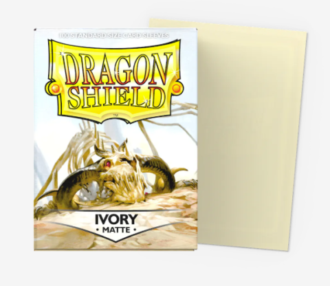 Dragon Shield Standard Size 100 stk. Ivory