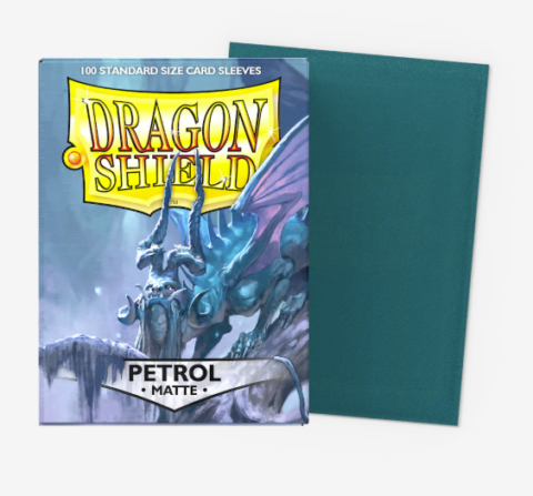 Dragon Shield Standard Size 100 stk. Petrolium