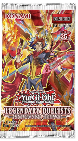 Yu-Gi-Oh! Booster Pakke Legendary Duelists: Soulburning Volcano