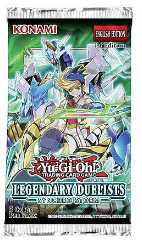 Yu-Gi-Oh! Booster Pakke Legendary Duelists: Synchro Storm