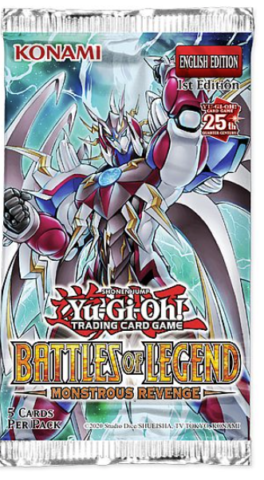 Yu-Gi-Oh! Booster Pakke Battles of Legend: Monstrous Revenge Booster Pack