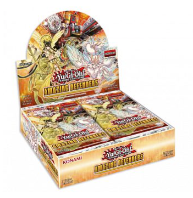 Yu-Gi-Oh! Booster Pakke Amazing Defenders Booster Display - Box med 24 Pakker