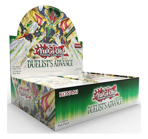 Yu-Gi-Oh! Booster Pakke Duelist's Advance Booster Display - Box med 24 Pakker