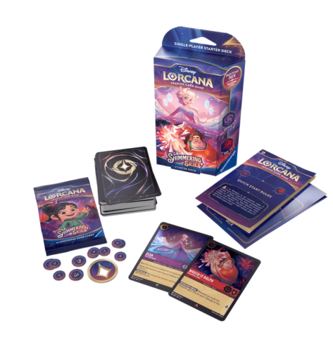 Disney Lorcana TCG: Set 2 - Shimmering Skies - Elsa Starter Deck