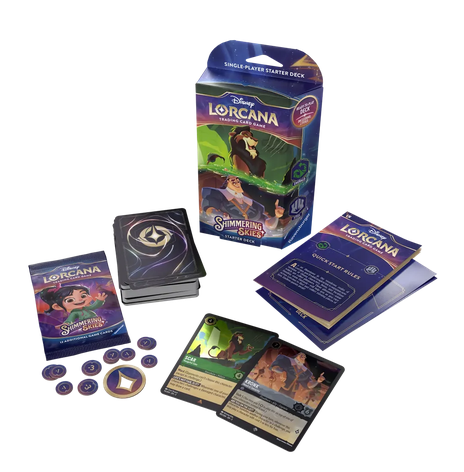 Disney Lorcana TCG: Set 2 - Shimmering Skies - Scar Starter Deck