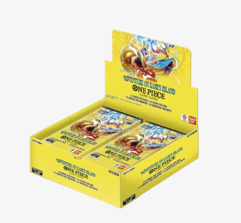 One Piece Adventure on Kami’s Island Booster Box (OP15-EB04) – Sealed (24 Packs)