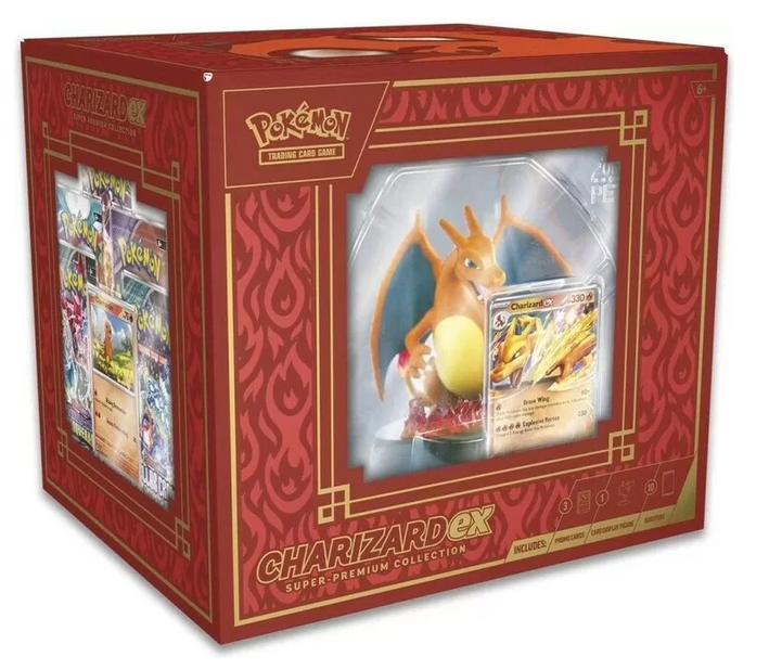 Pokemon Super-Premium Collection: Charizard ex (2024) (10 Boosters)