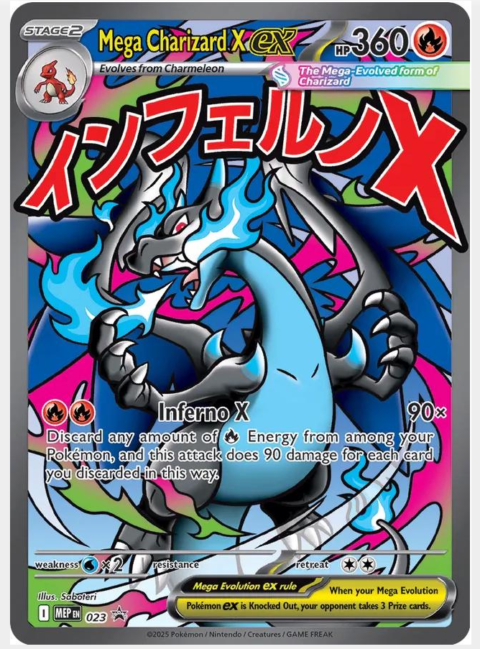 Mega Charizard X EX #23 Pokemon Promo