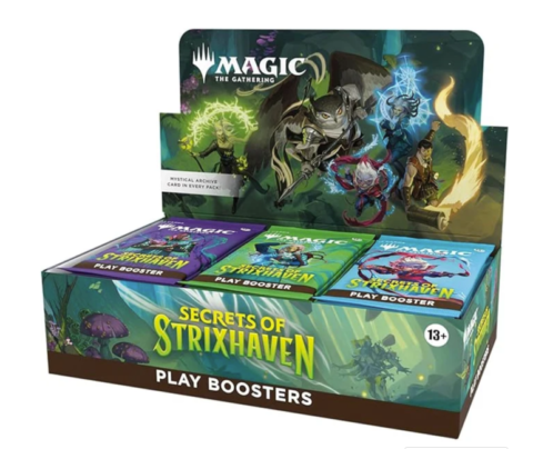 Magic the Gathering: Secrets of Strixhaven Play Booster Display