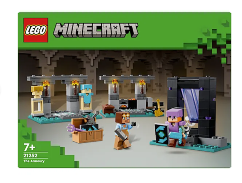 Lego minecraft våbenlager 21252