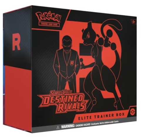 Elite Trainer Box – Giovanni & Mewtwo – SV10 Destined Rivals
