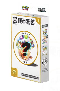 Pokemon Terastal Gathering ex SV9.5C Eeveelutions Coin Set – Kinesisk